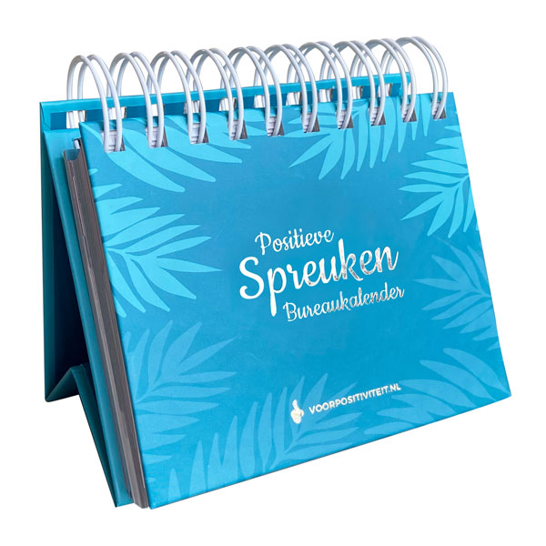 Omslag van Bureaukalender Positieve spreuken