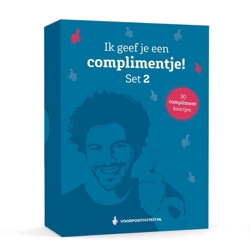 Omslag van Complimentkaartjes set 2 Voor Positiviteit