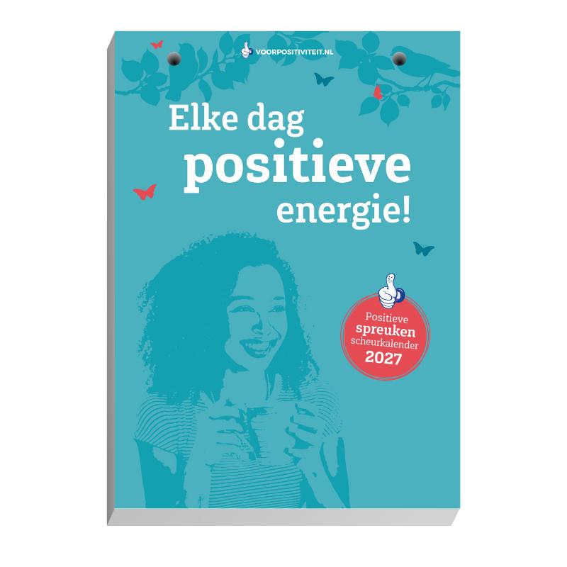 Omslag van Scheurkalender positieve spreuken 2027