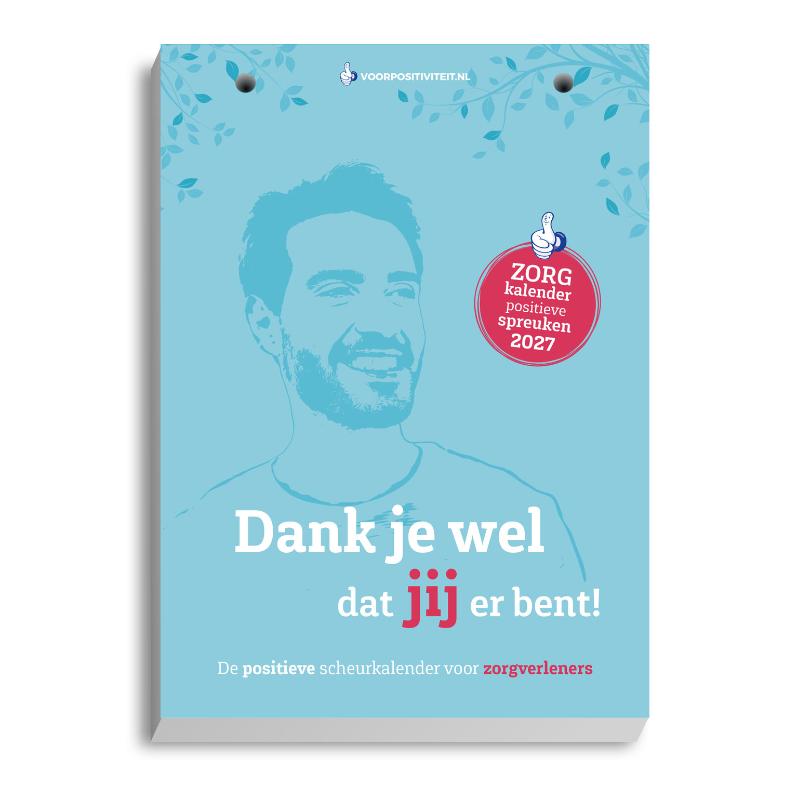 Omslag van Zorgkalender positieve spreuken | 2027