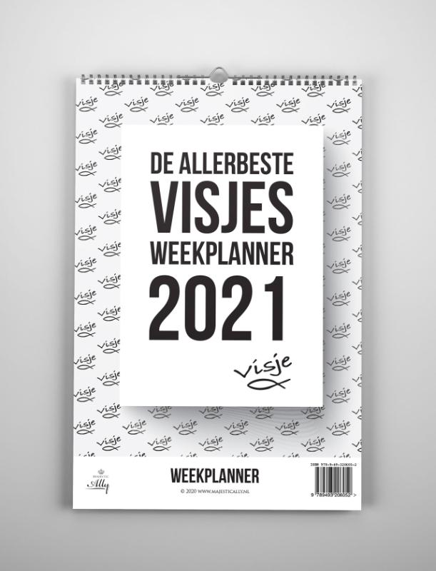 Omslag van De allerbeste Visjes weekplanner 2021