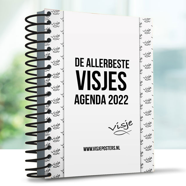 Omslag van De allerbeste Visjes agenda 2022