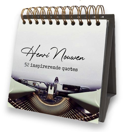 Omslag van Henri Nouwen bureauklapper