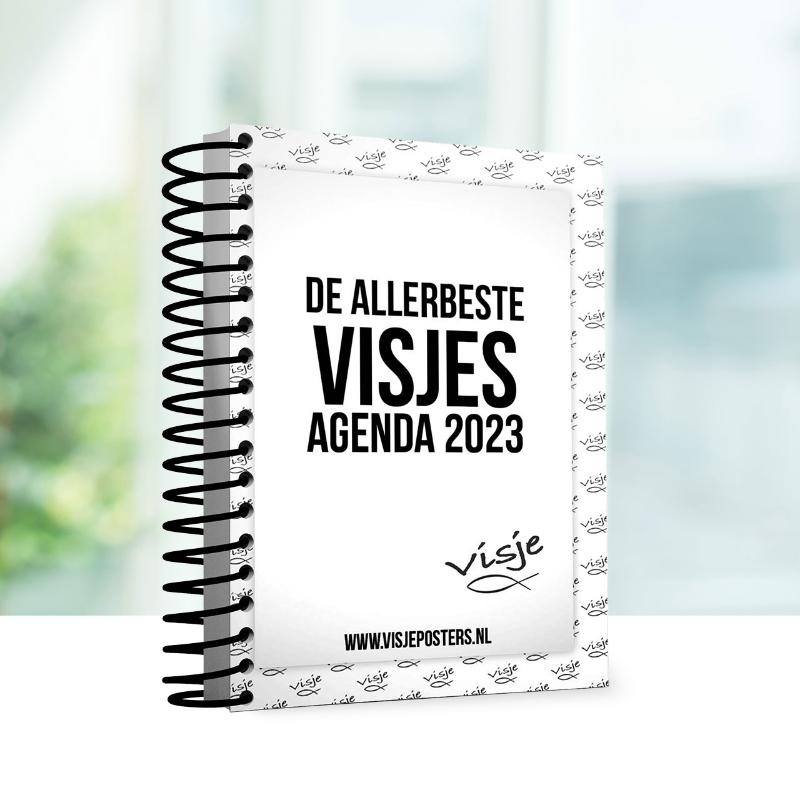 Omslag van De allerbeste Visjes agenda 2023