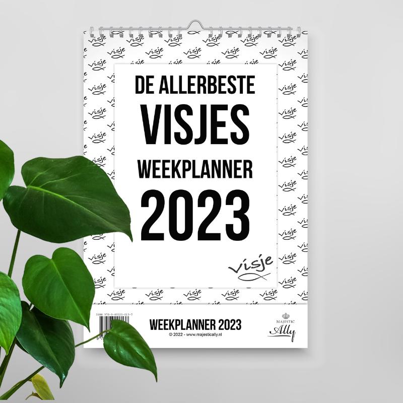 Omslag van Weekplanner 2023 De allerbeste Visjes