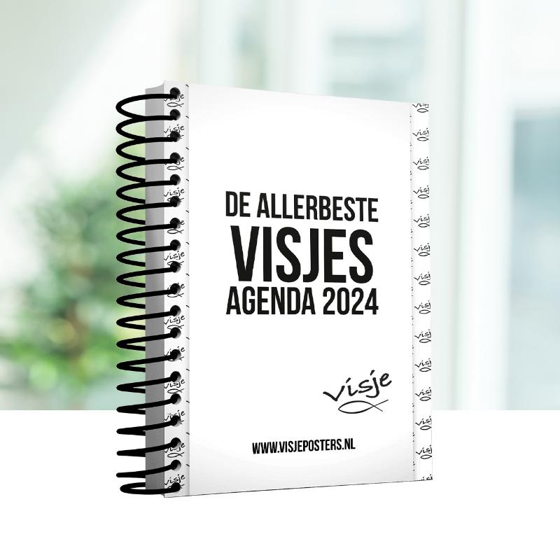 Omslag van De allerbeste Visjes agenda 2024