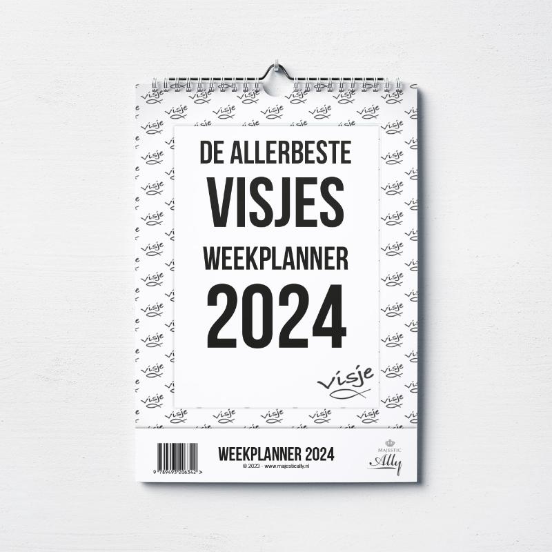 Omslag van Weekplanner 2024 Visje