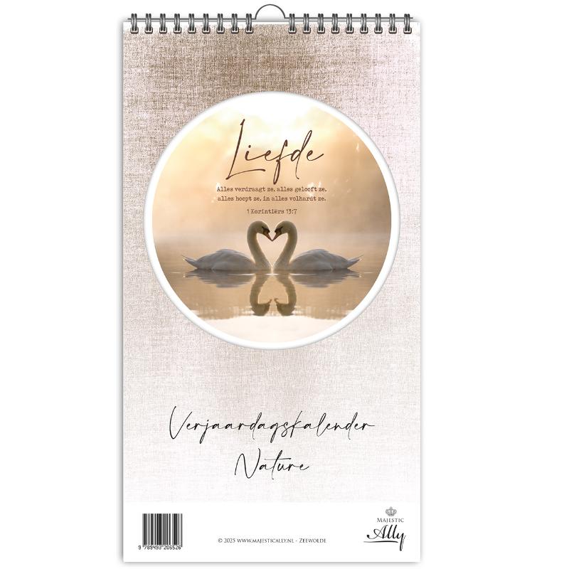 Omslag van Verjaardagskalender Nature
