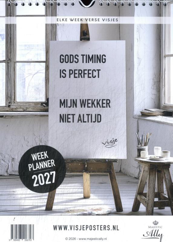 Omslag van Weekplanner Visje 2027