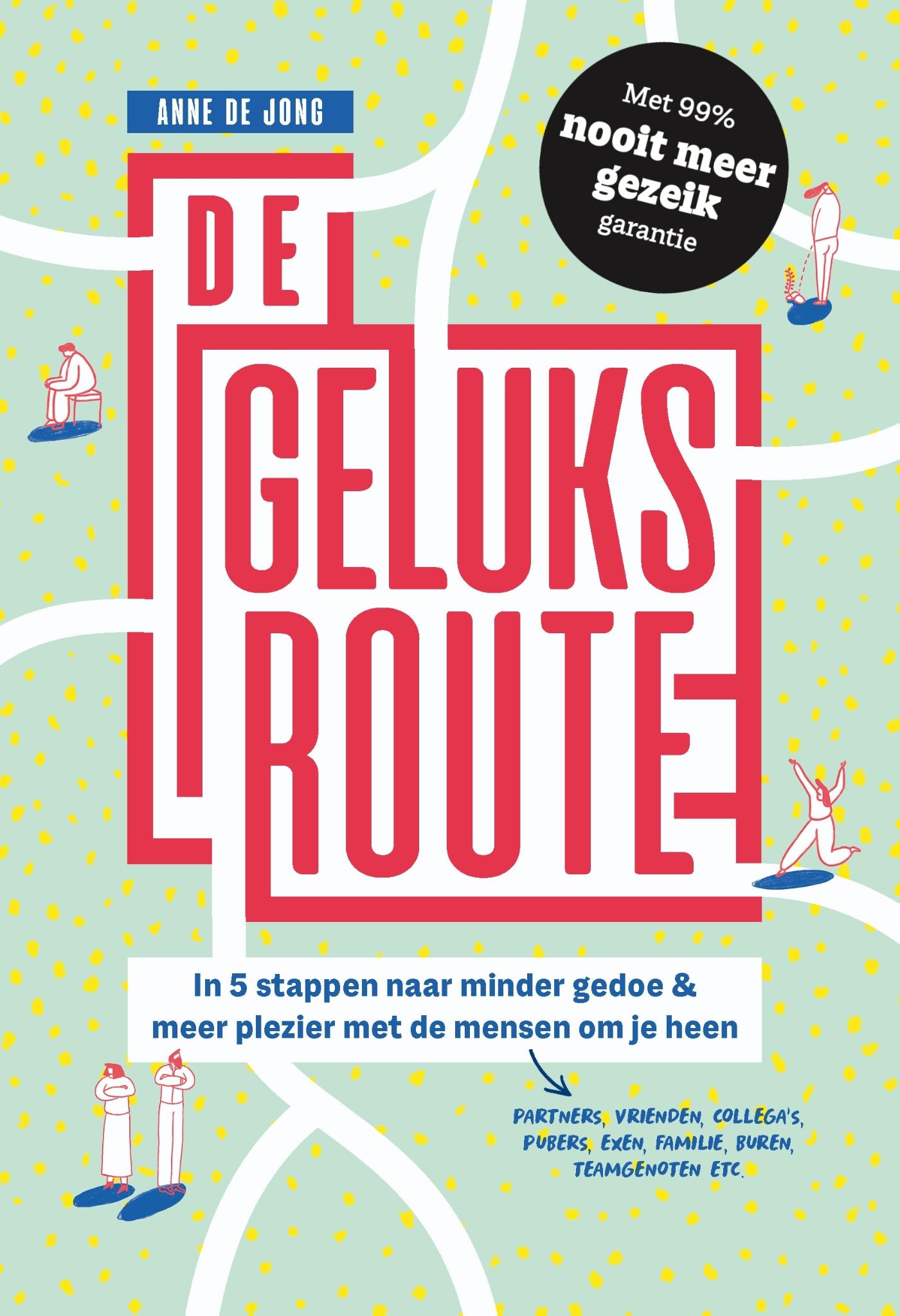 Omslag van De geluksroute