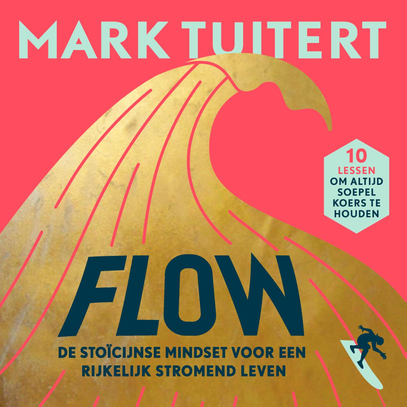 Omslag van FLOW: De stoïcijnse mindset voor een rijkelijk stromend leven