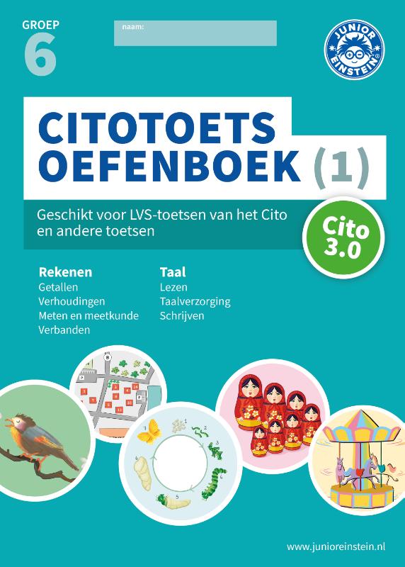 Omslag van Citotoets Oefenboek groep 6 (1)