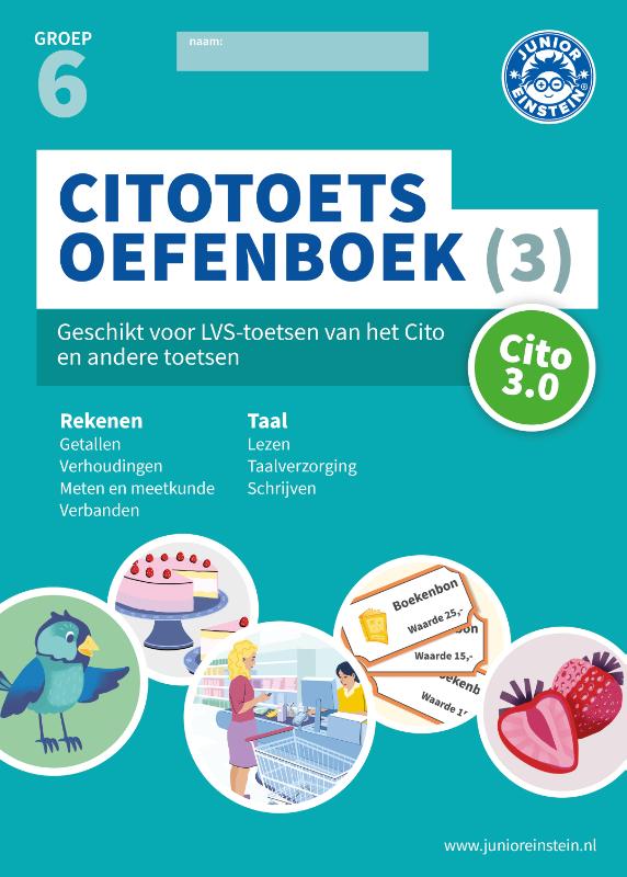 Omslag van Citotoets Oefenboek groep 6 (3)