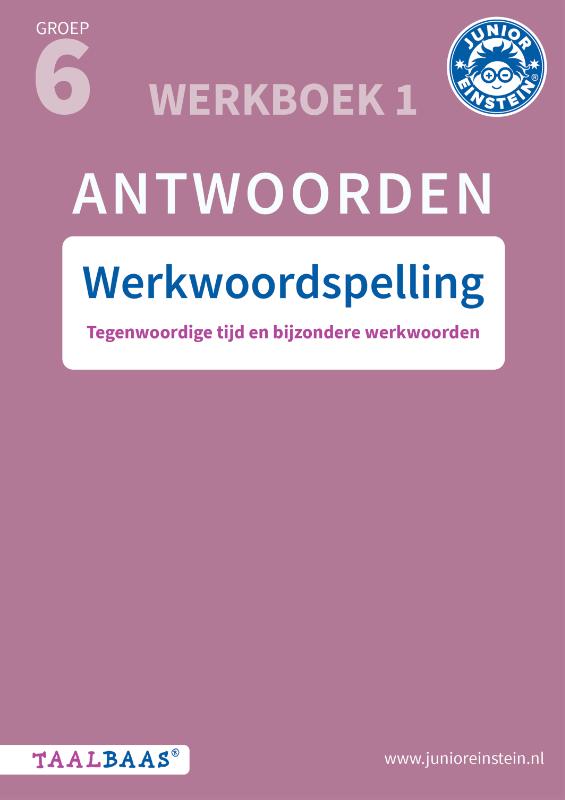 Omslag van antwoordenboek 1