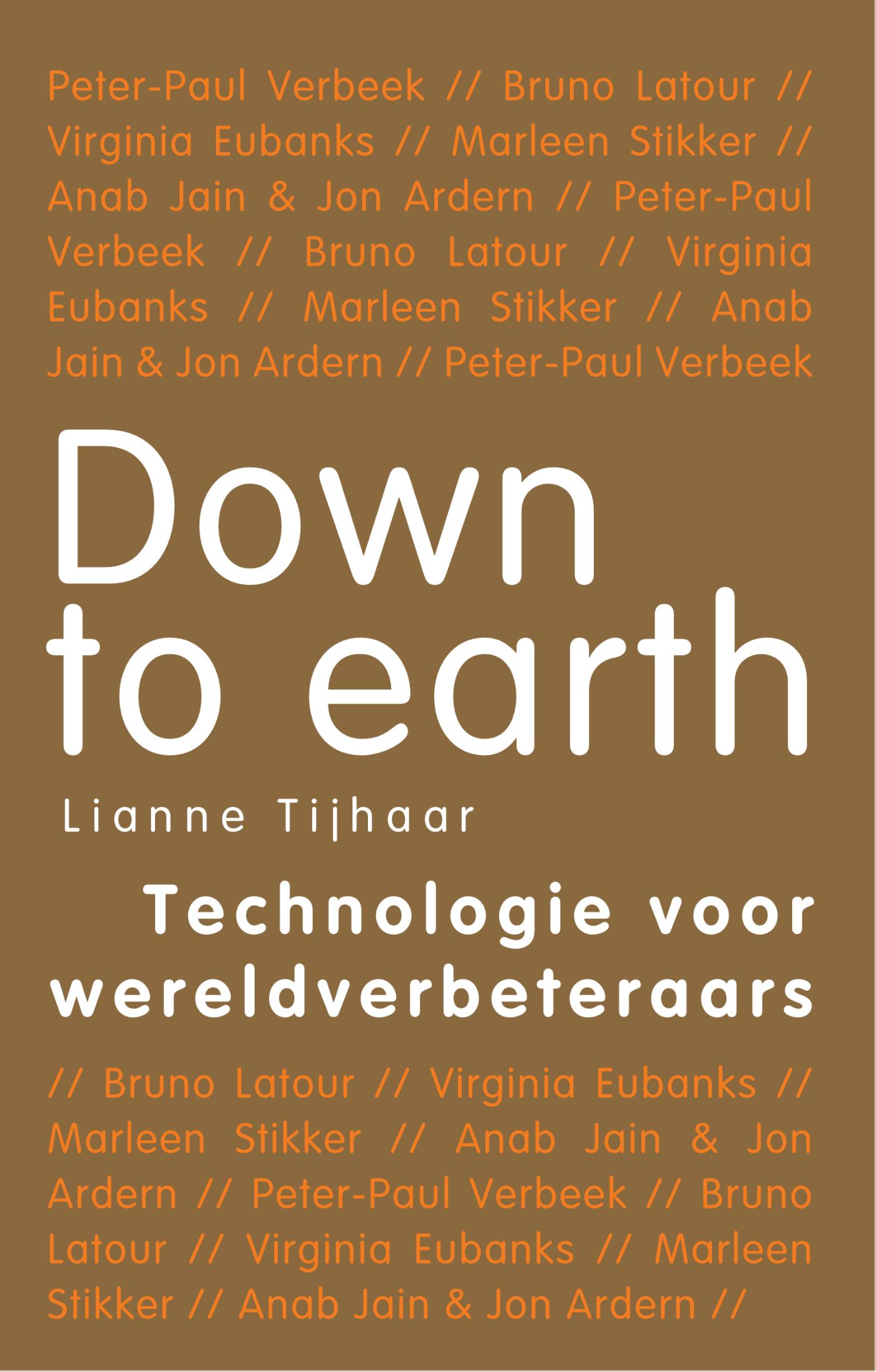 Omslag van Down to earth