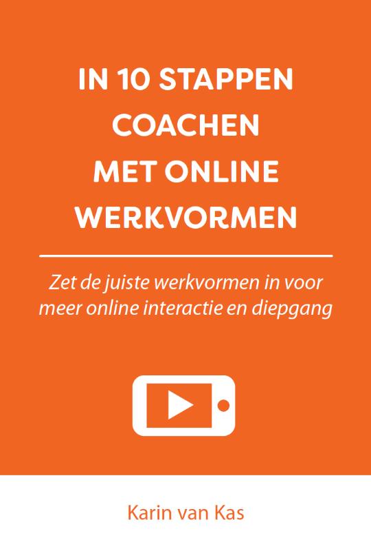 Omslag van In 10 stappen coachen met online werkvormen