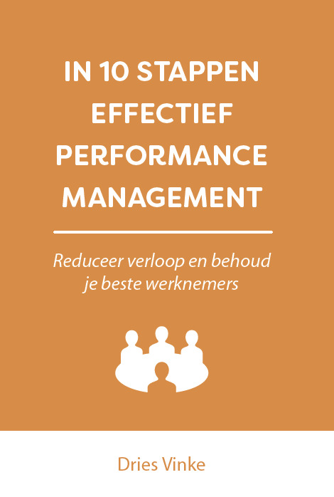 Omslag van In 10 stappen effectief performance management