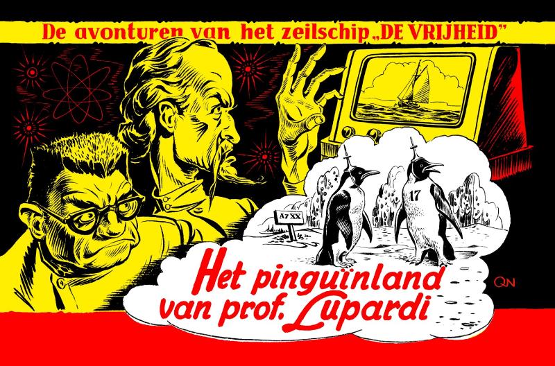 Omslag van Het pinguïnland van prof. Lupardi