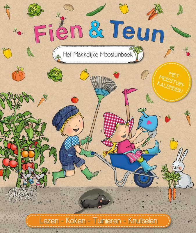 Omslag van Het makkelijke moestuinboek