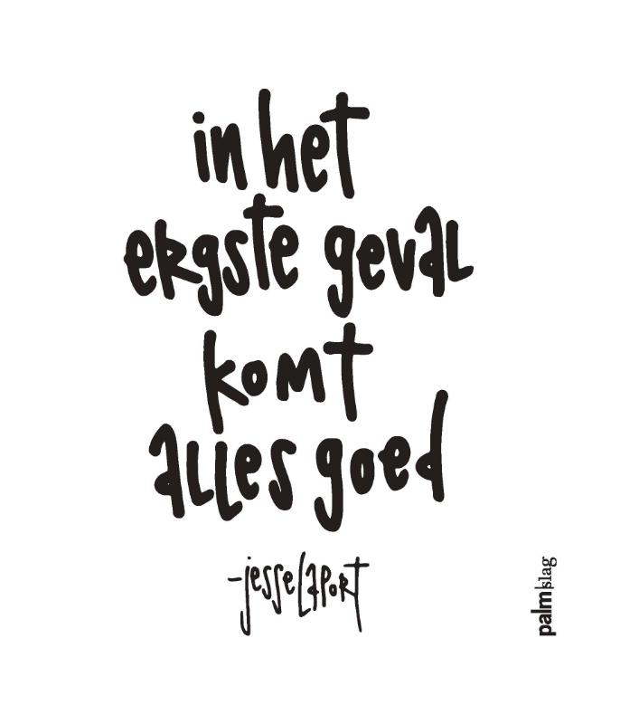 Omslag van In het ergste geval komt alles goed