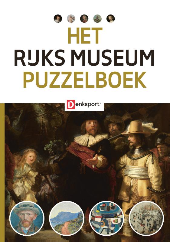 Omslag van Het Rijksmuseum puzzelboek