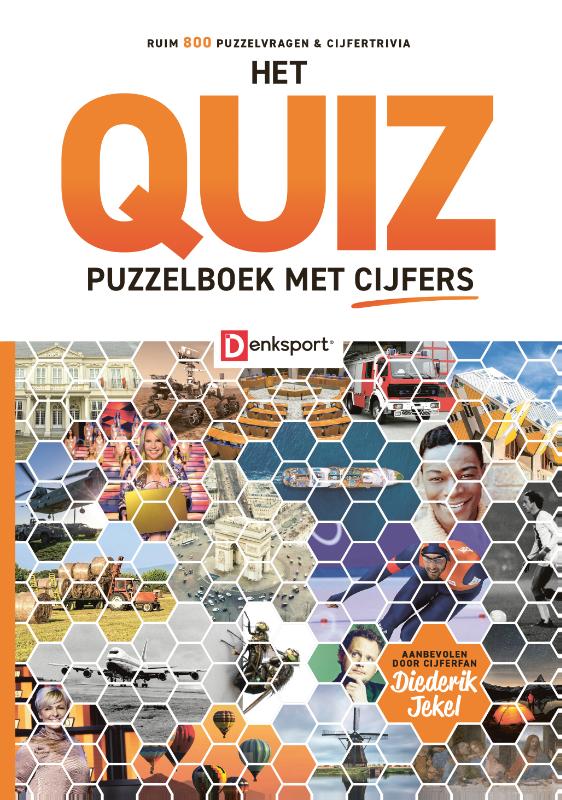 Omslag van Het quiz puzzelboek met cijfers