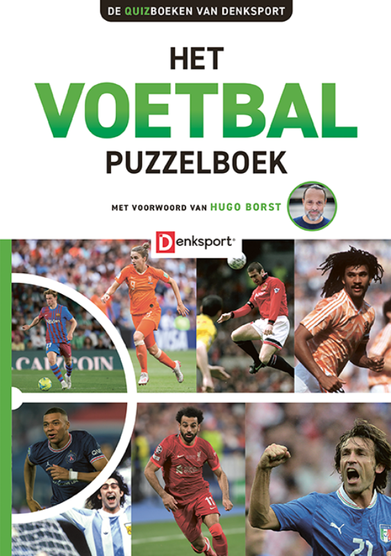 Omslag van Denksport - Het Voetbal Puzzelboek