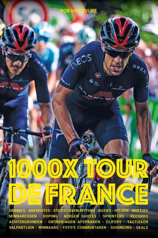Omslag van 1000x Tour de France