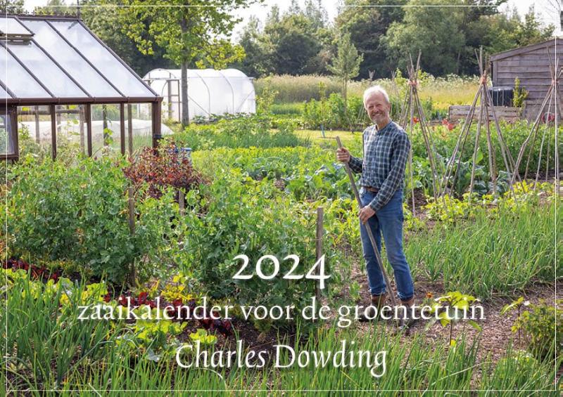 Omslag van Zaaikalender voor de groentetuin 2024