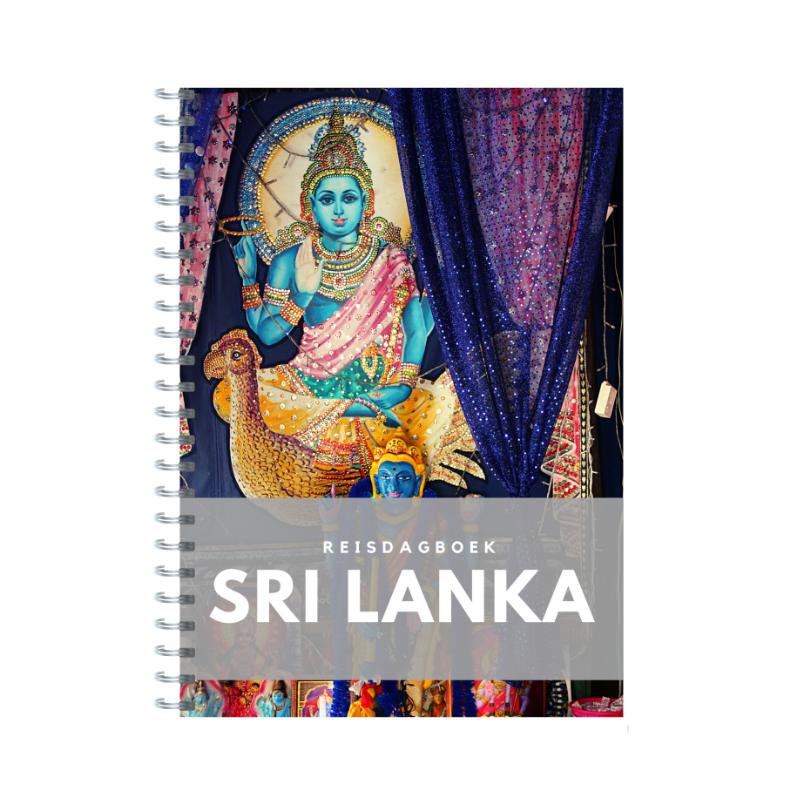 Omslag van Reisdagboek Sri Lanka