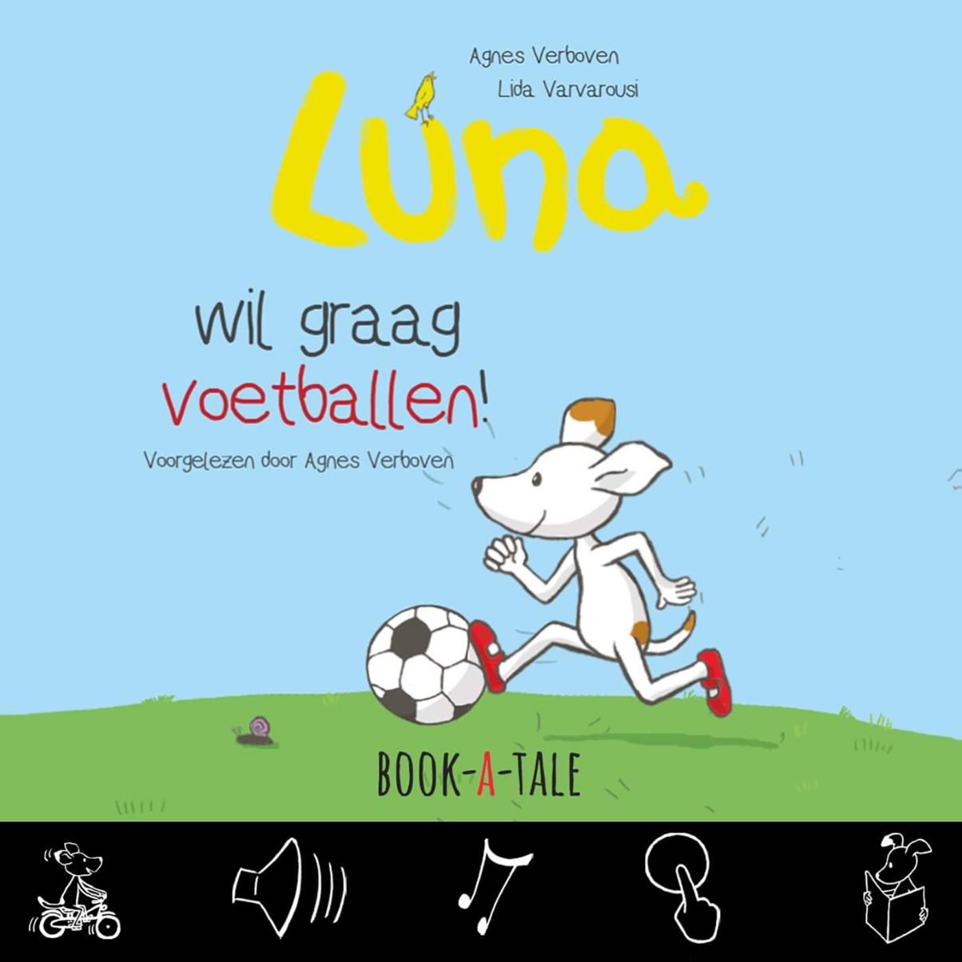 Omslag van Luna wil graag voetballen