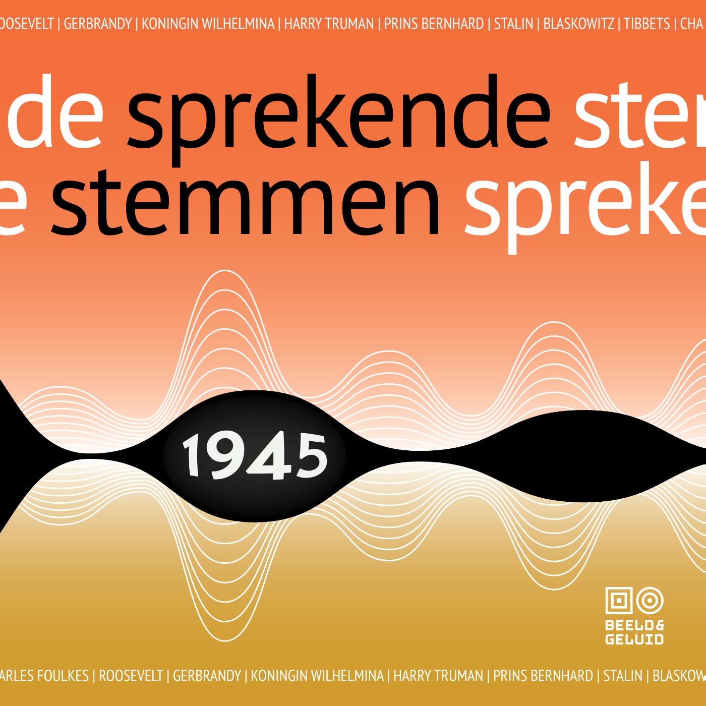 Omslag van Sprekende stemmen 1945