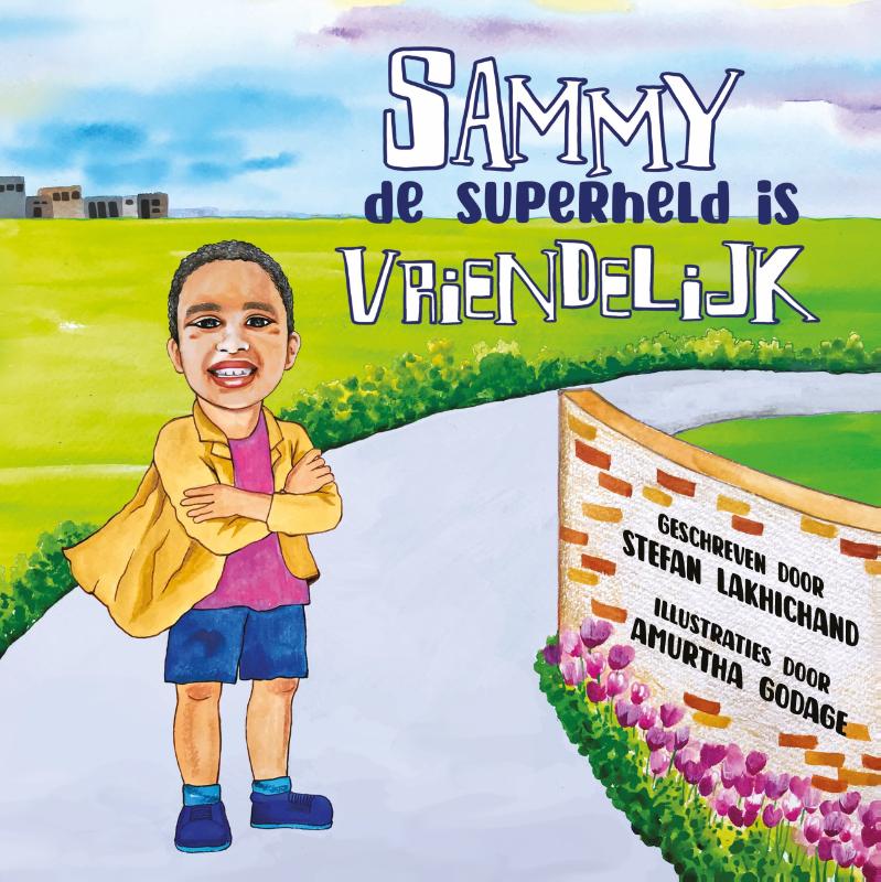 Omslag van Sammy de superheld is vriendelijk
