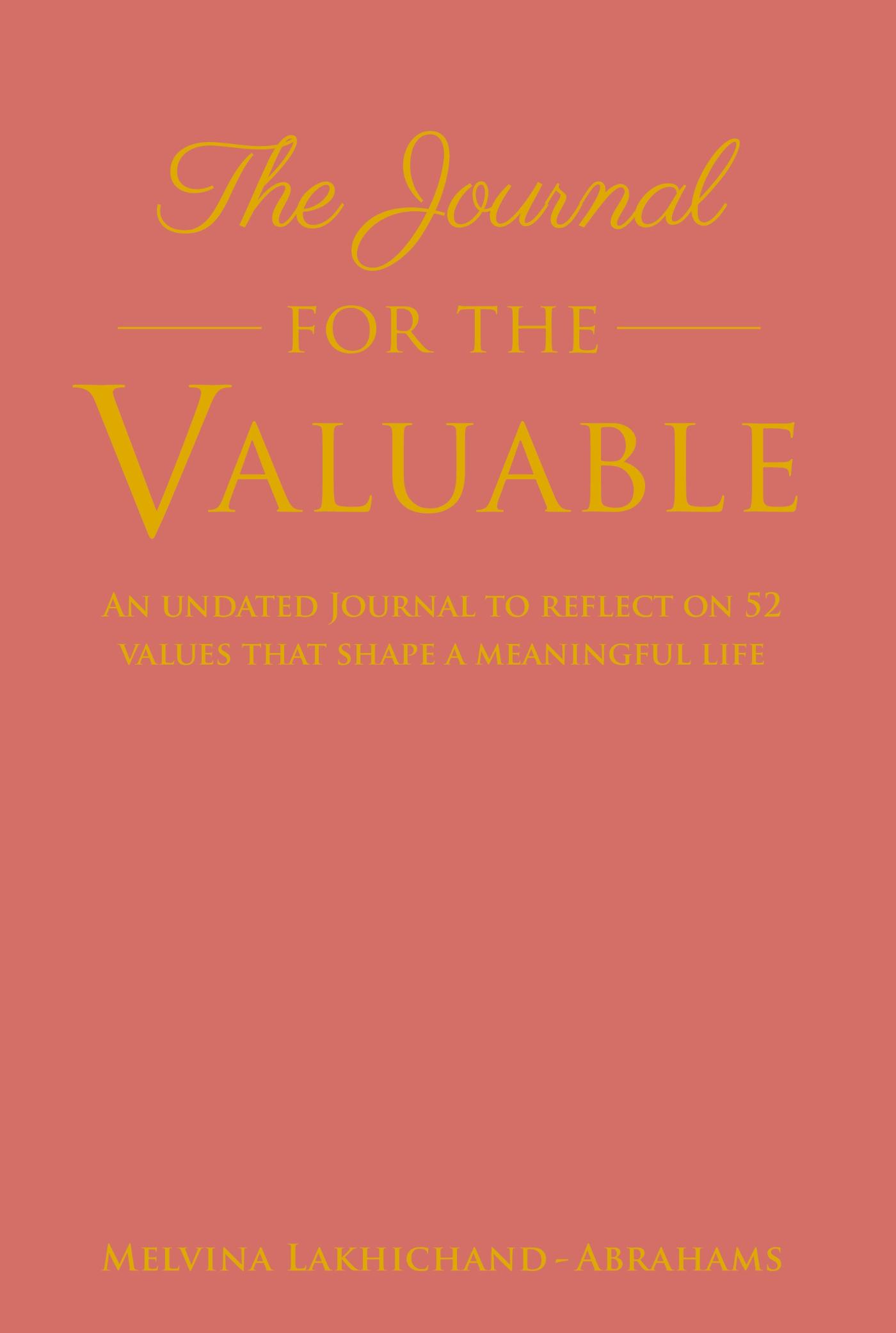 Omslag van Journal for the Valuable