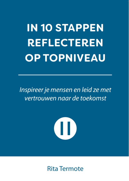Omslag van In 10 stappen reflecteren op topniveau