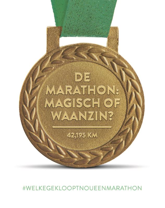 Omslag van De marathon: magisch of waanzin?