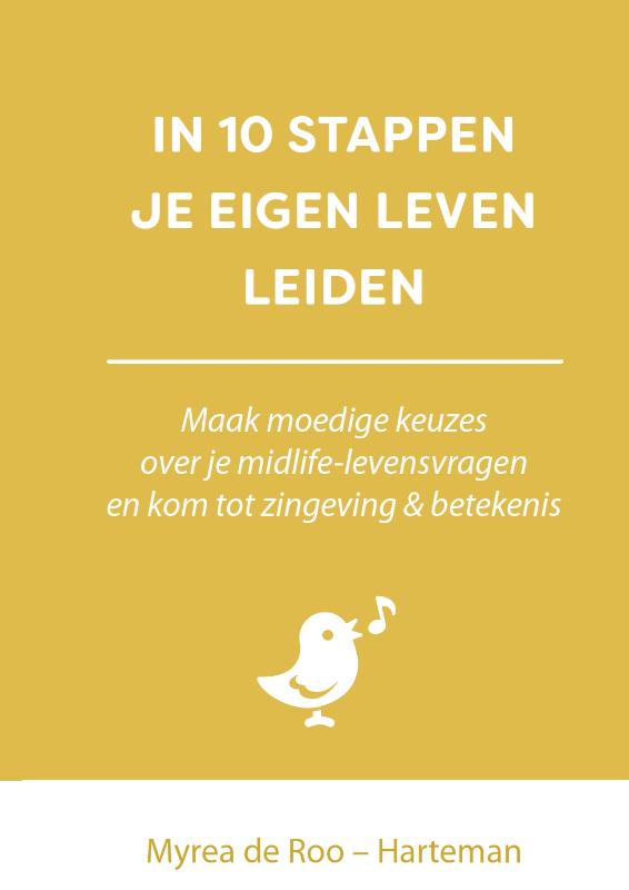 Omslag van In 10 stappen je eigen leven leiden