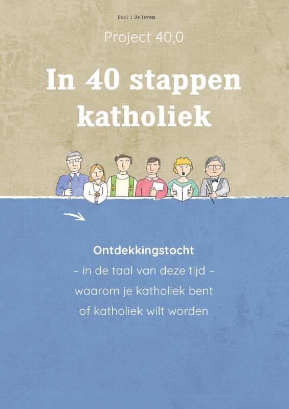 Omslag van In 40 stappen katholiek