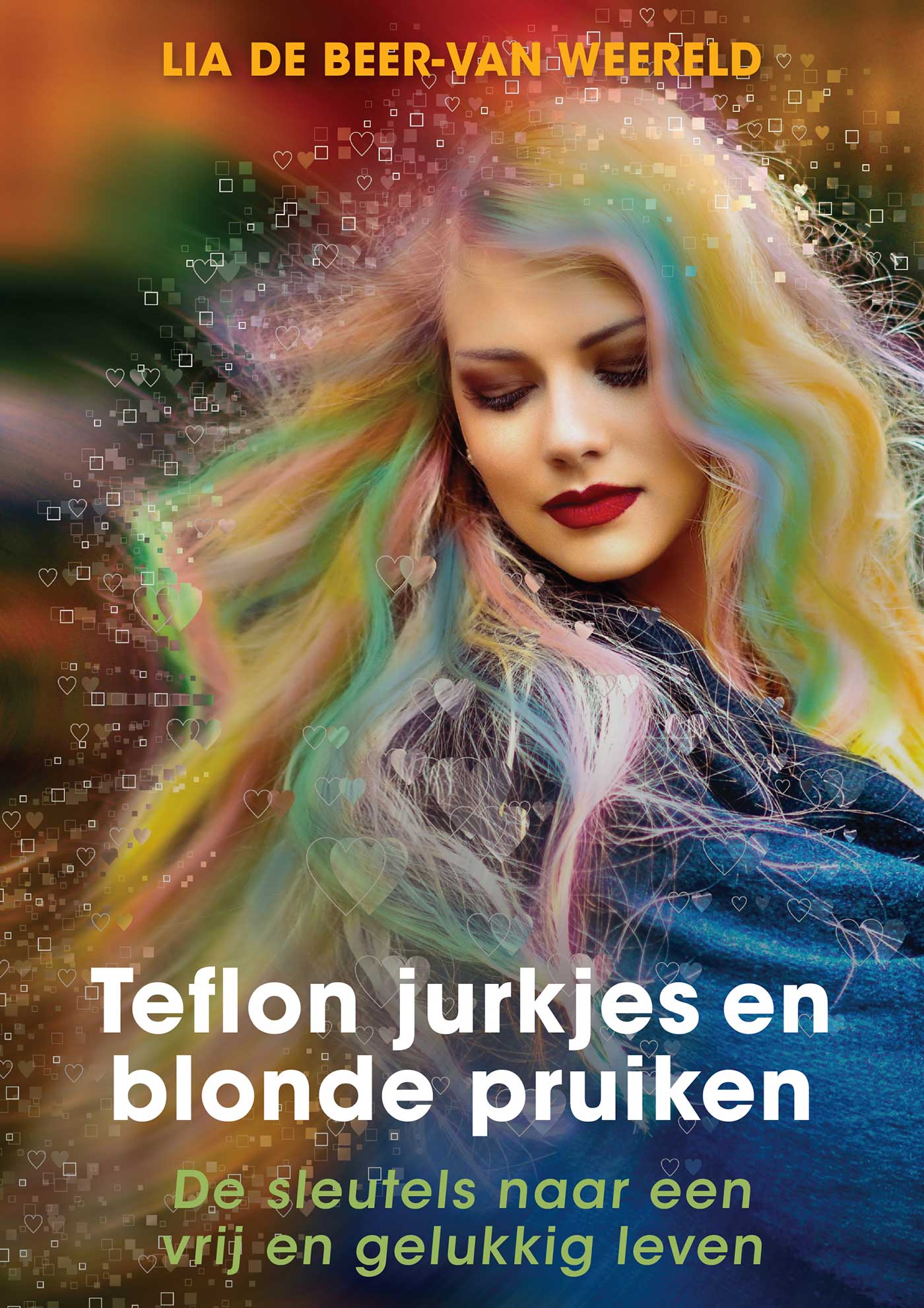 Omslag van Teflon jurkjes en blonde pruiken