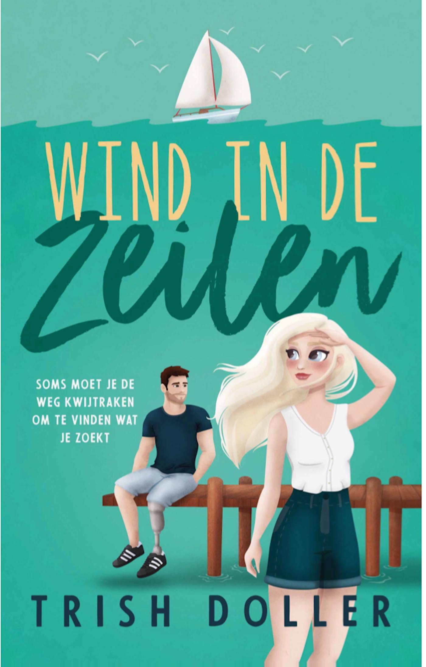 Omslag van Wind in de zeilen