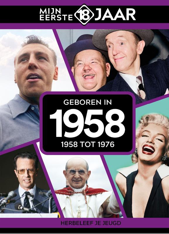Omslag van Geboren in 1958