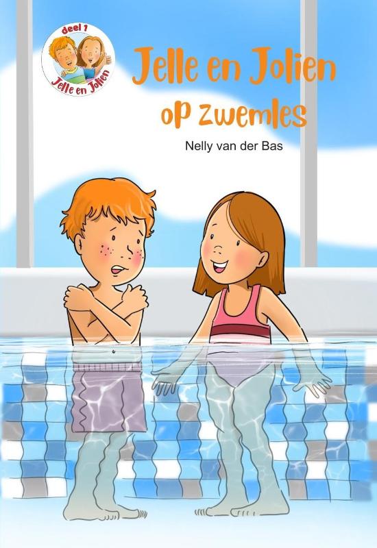 Omslag van Jelle en Jolien op zwemles