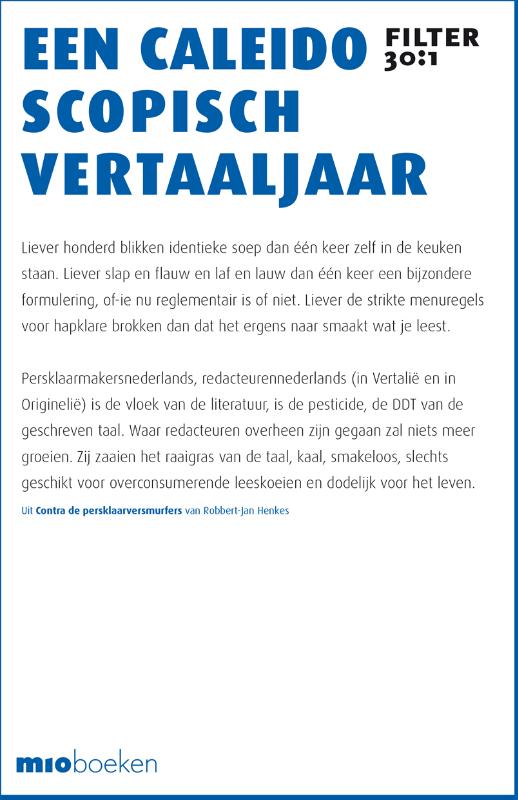 Omslag van Een caleidoscopisch vertaaljaar