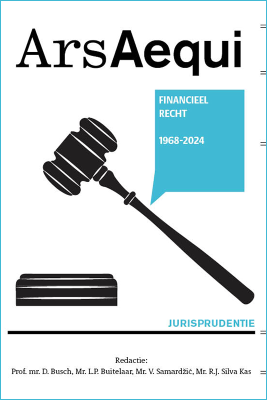 Omslag van Jurisprudentie Financieel recht 1968-2024