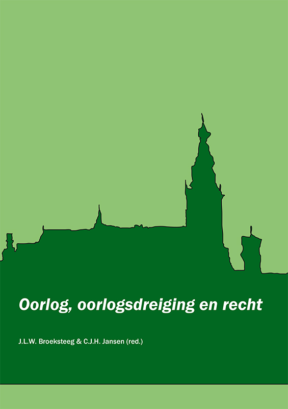 Omslag van Oorlog, oorlogsdreiging en recht