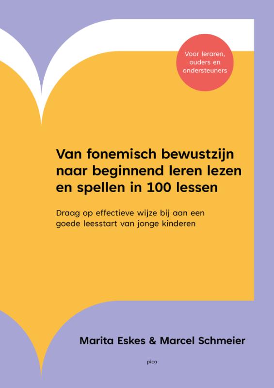 Omslag van Van fonemisch bewustzijn naar beginnend leren lezen en spellen in 100 lessen