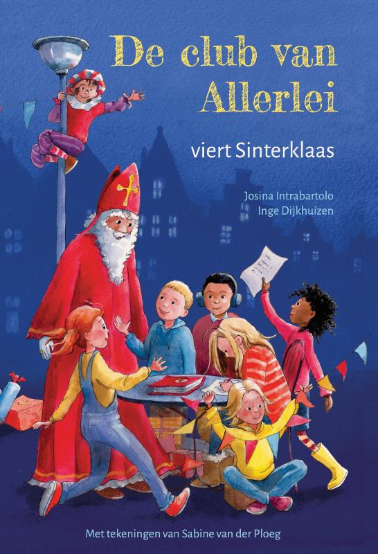 Omslag van De club van Allerlei viert Sinterklaas