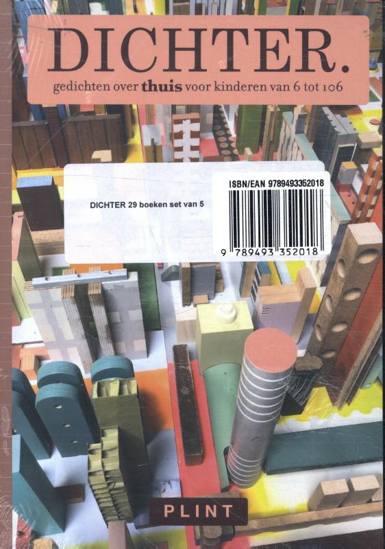 Omslag van DICHTER. thuis set van 5
