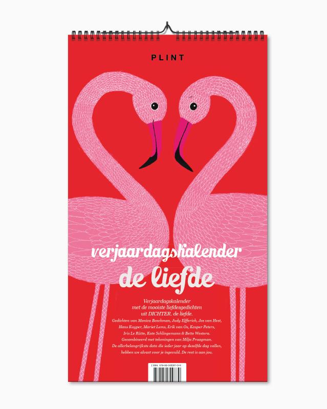 Omslag van Verjaardagskalender de liefde