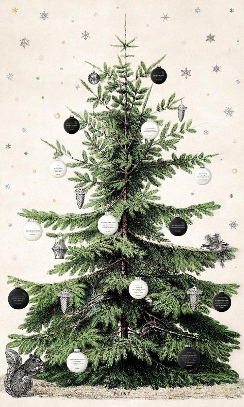 Omslag van poëzieposter Kerstboom met gedichten